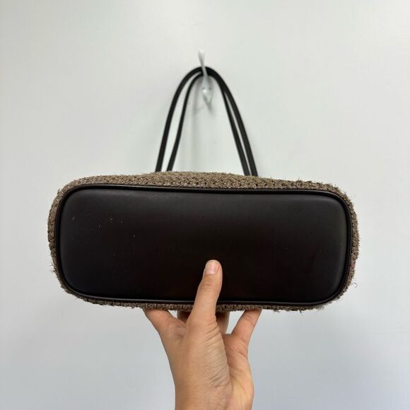 Brown Woven Tote Bag - Picture 7 of 16